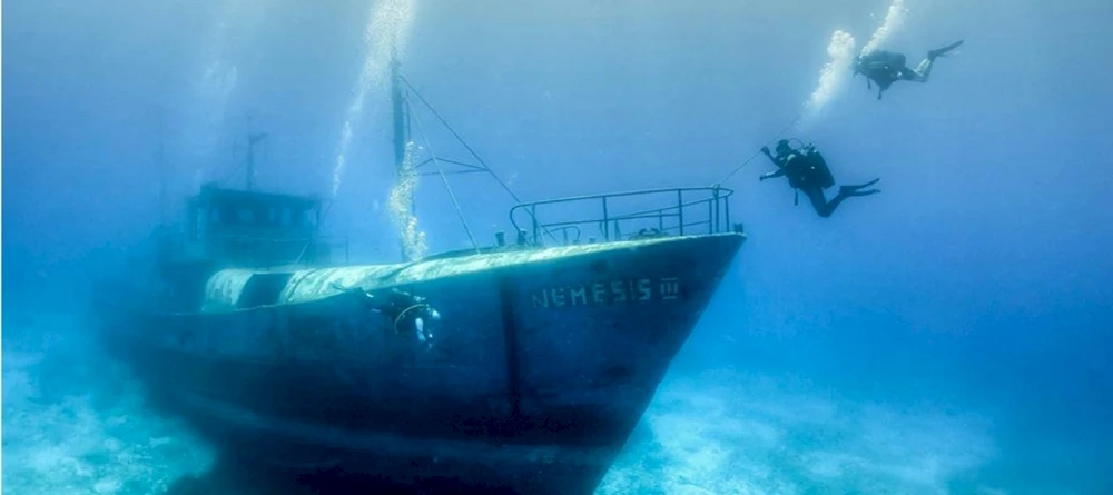 Shipwrecks off the coast of Cyprus